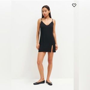 Reformation Marlowe dress - in black XS